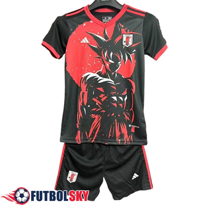 Camisetas De Futbol Japon Ninos Special Edition Negro/Rojo 2025/2026