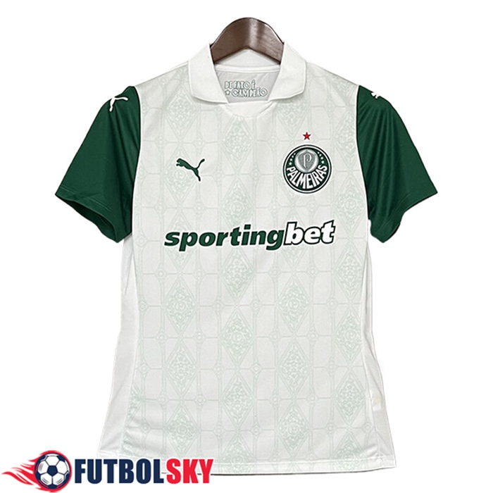 Nueva Camisetas De Futbol Palmeiras Mujer Segunda 2025/2026