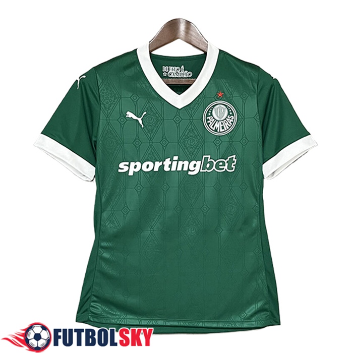 Nueva Camisetas De Futbol Palmeiras Mujer Primera 2025/2026