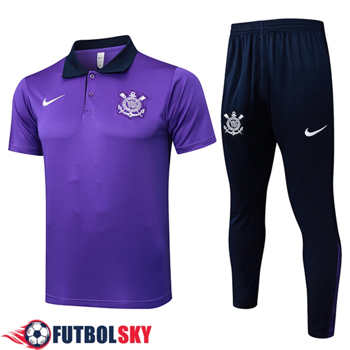 Camiseta Polo Corinthians Violeta 2025/2026