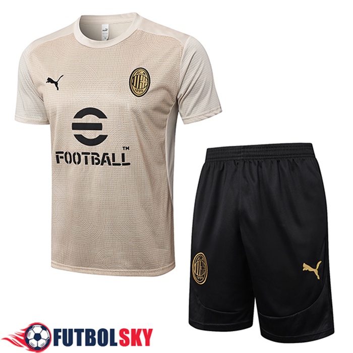Camiseta Entrenamiento AC Milan Beige 2025/2026