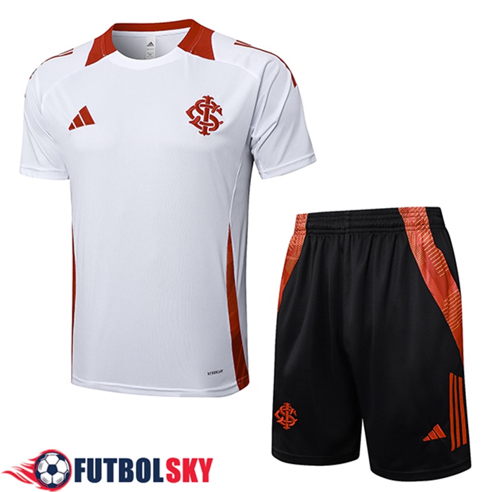 Camiseta Entrenamiento Internacional Blanco/Rojo 2025/2026