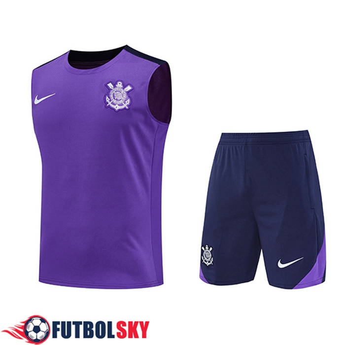 Camiseta Entrenamiento sin mangas Corinthians Violeta 2025/2026