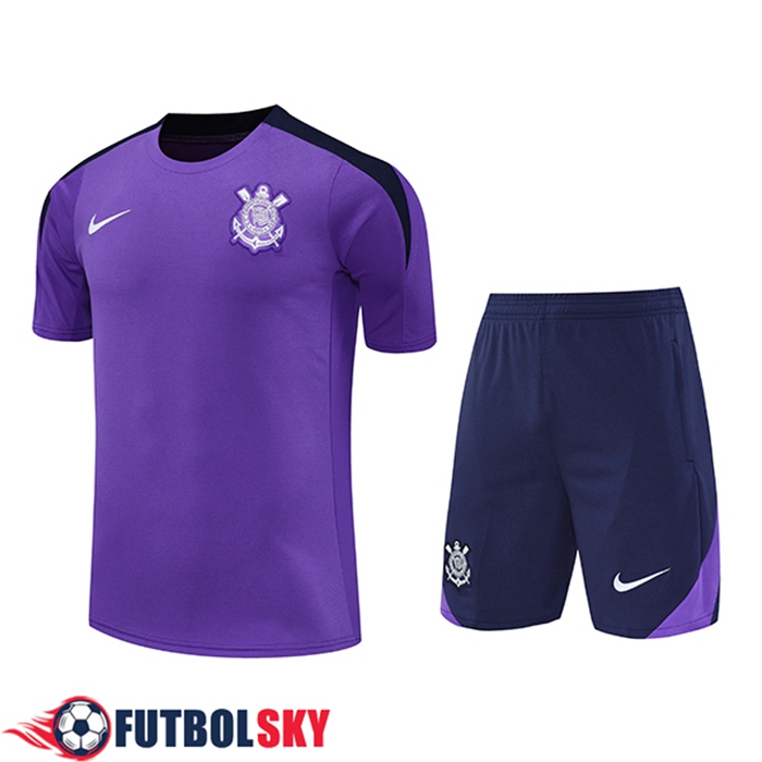 Camiseta Entrenamiento Corinthians Violeta 2025/2026