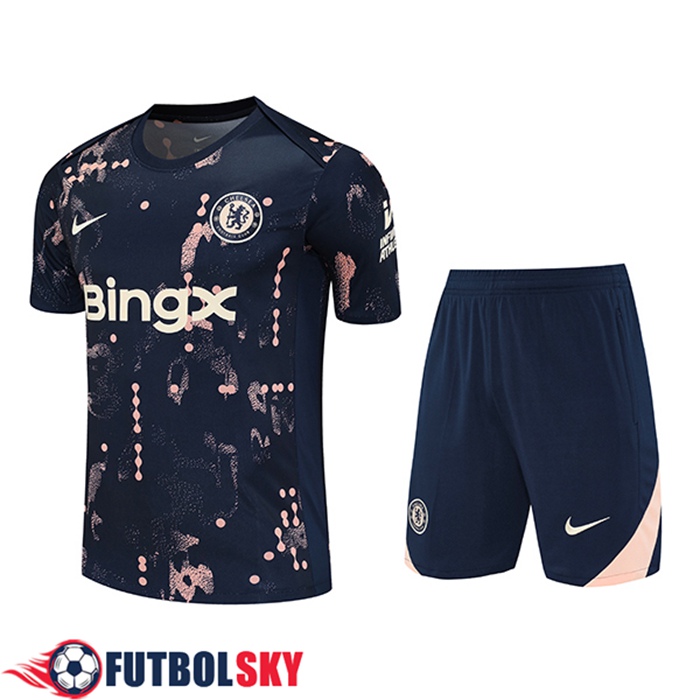 Camiseta Entrenamiento FC Chelsea Azul Oscuro 2025/2026