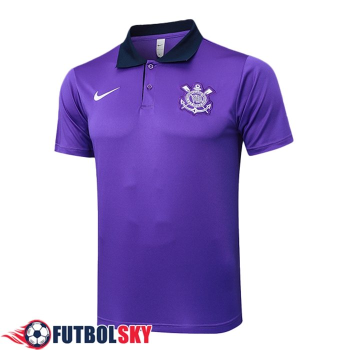 Camiseta Polo Corinthians Violeta 2025/2026