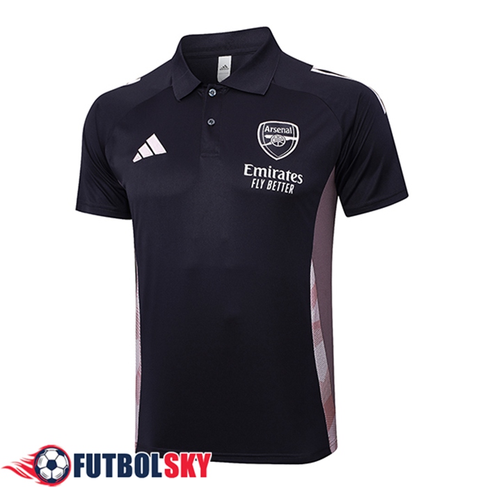 Camiseta Polo Arsenal Gris Oscuro 2025/2026