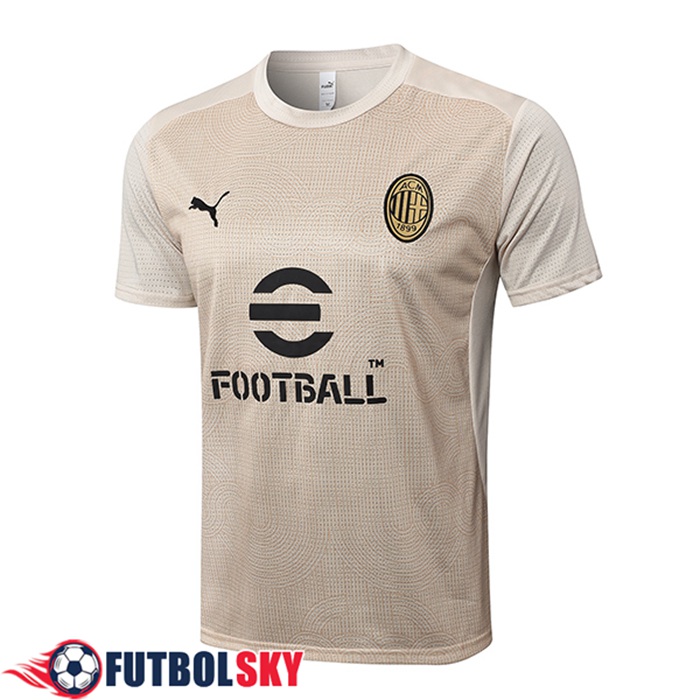 Camiseta Entrenamiento AC Milan Beige 2025/2026
