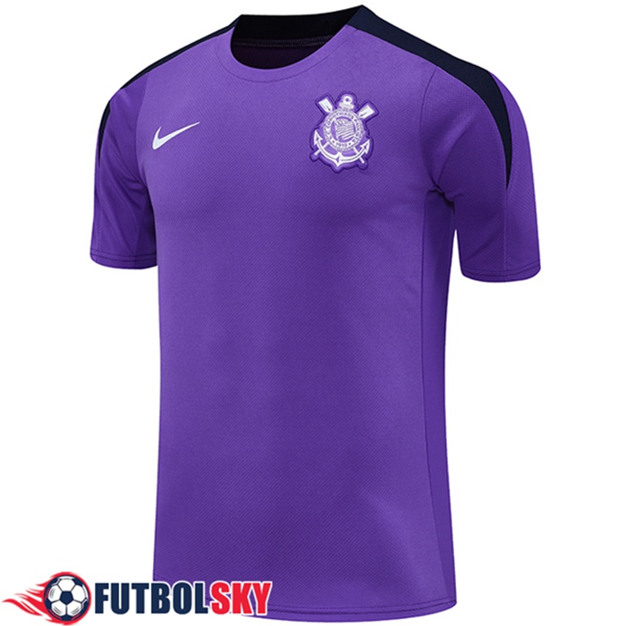 Camiseta Entrenamiento Corinthians Violeta 2025/2026
