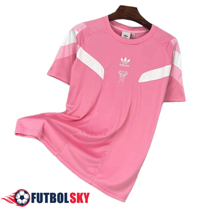 Camiseta Entrenamiento Inter Miami CF Rosa/Blanco 2025/2026