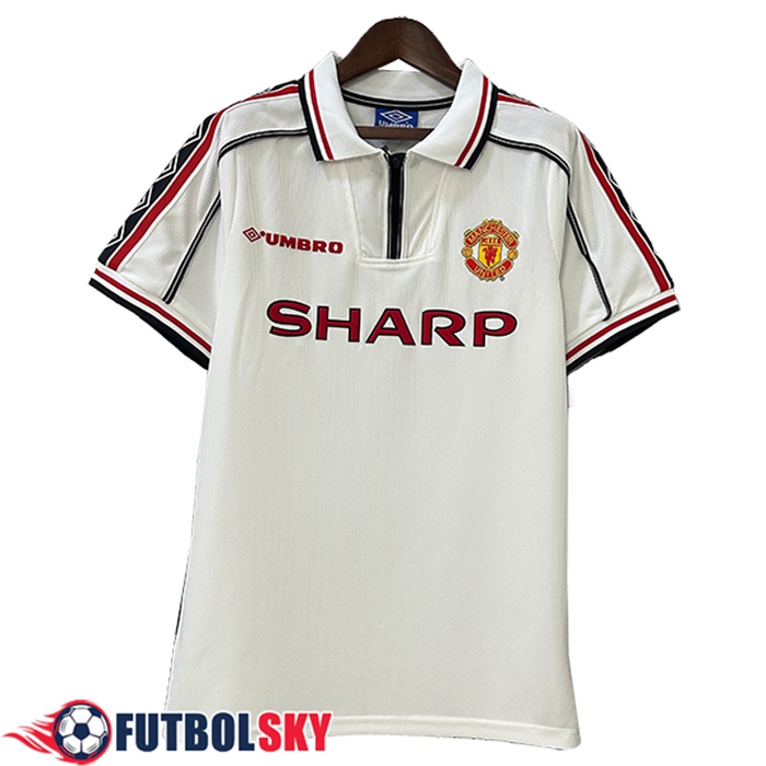 Camisetas De Futbol Manchester United Retro Commemorative Edition 1998/1999