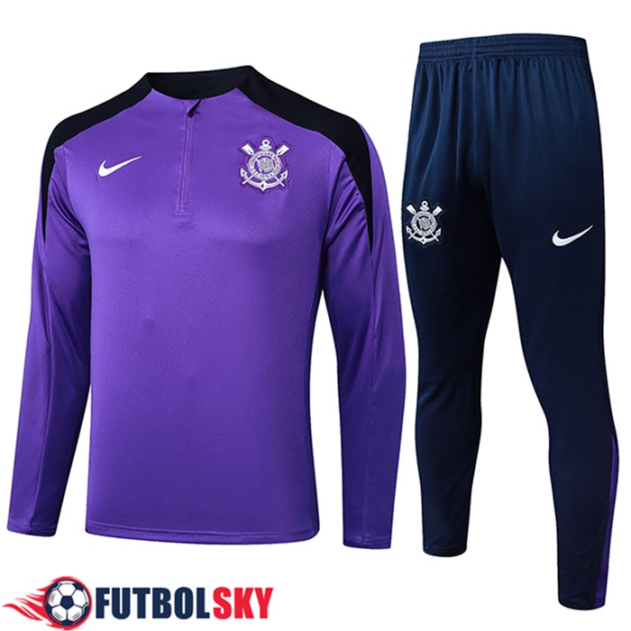 Chandal Equipos De Futbol Corinthians Violeta/Negro 2025/2026