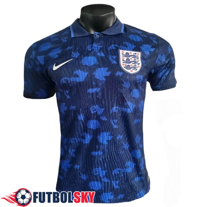 Camiseta Polo Inglaterra azul real 2025/2026