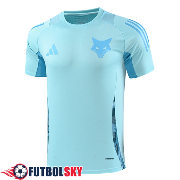 Camiseta Entrenamiento Cruzeiro Azul Claro 2025/2026