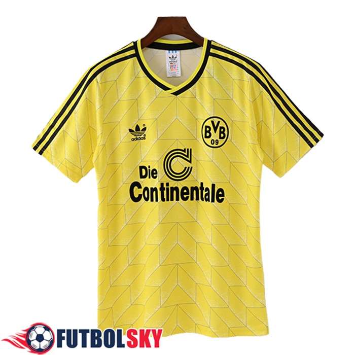 Camisetas De Futbol Dortmund BVB Retro Primera 1988/1989