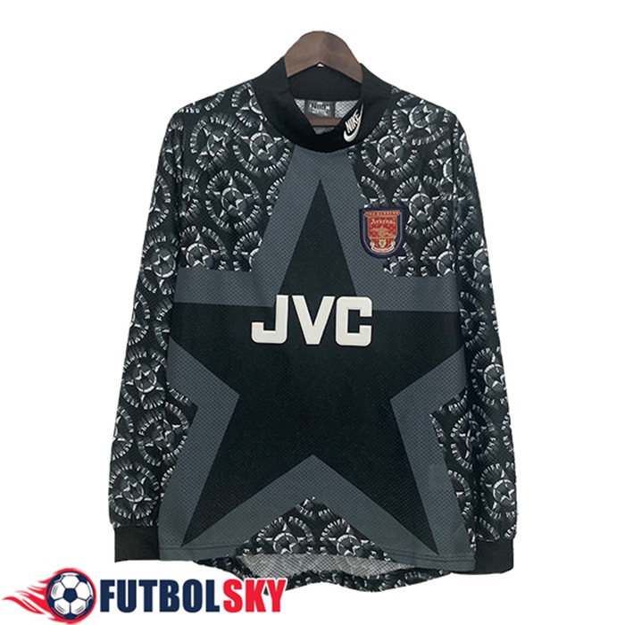 Camisetas De Futbol Arsenal Retro Portero Gris 1994/1995