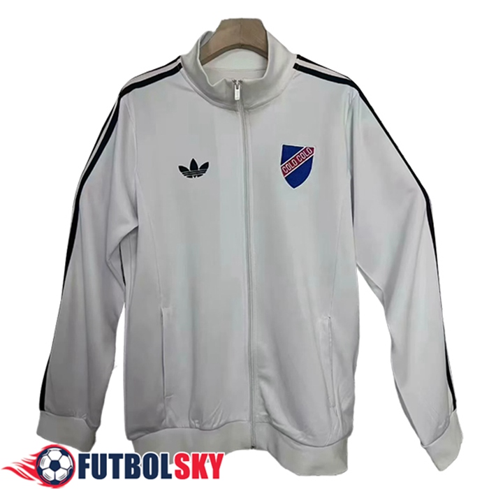 Rompevientos Colo-Colo Blanco/Negro 2025/2026