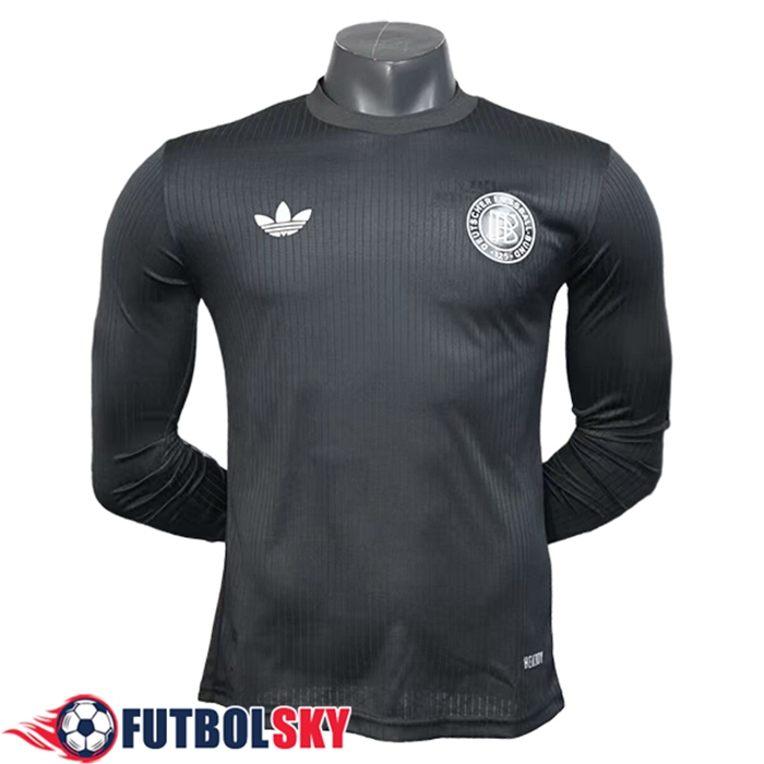 Camiseta Equipo Nacional Alemania 125th Anniversary Manga Largas Negro 2025/2026