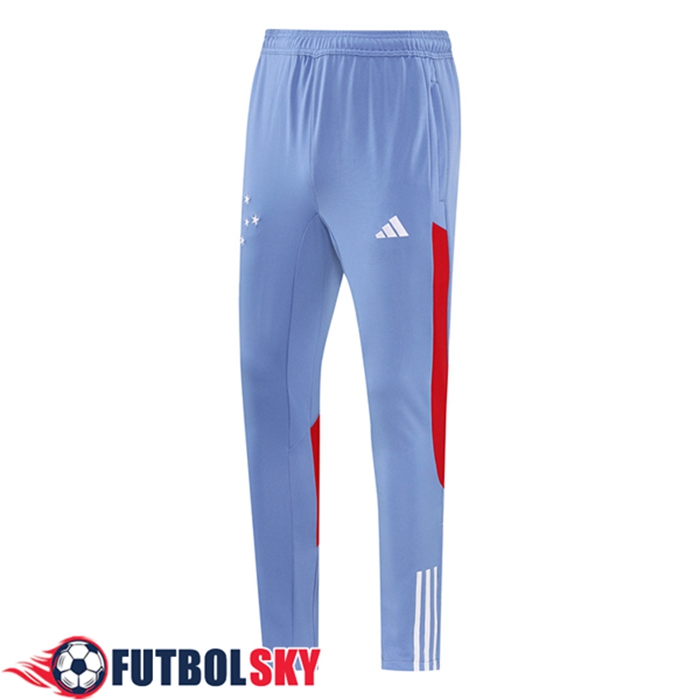 Pantalon Entrenamiento Cruzeiro Gris/Rojo 2025/2026