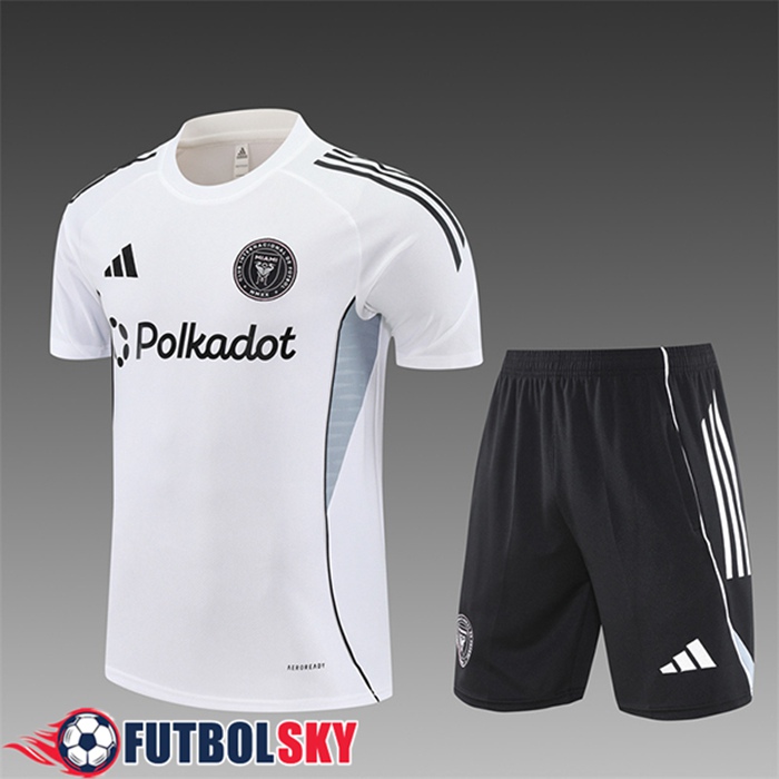 Camiseta Entrenamiento Inter Miami CF Ninos Blanco 2025/2026
