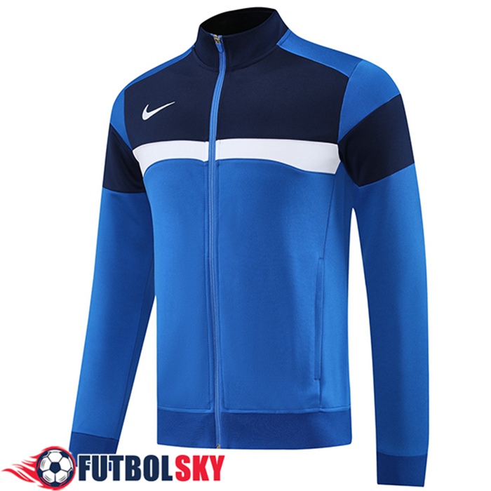 Chaquetas Futbol Nike Azul/Blanco 2025/2026 -02