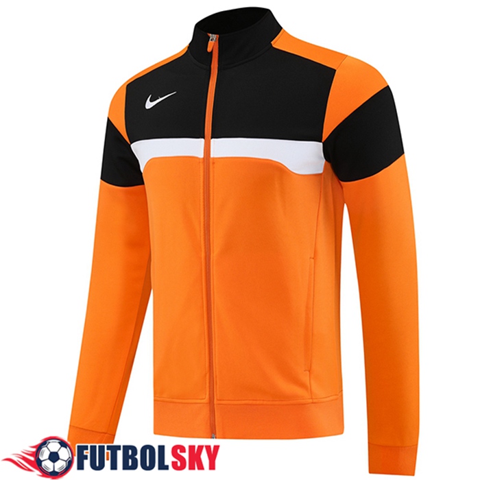 Chaquetas Futbol Nike Naranja/Negro/Blanco 2025/2026