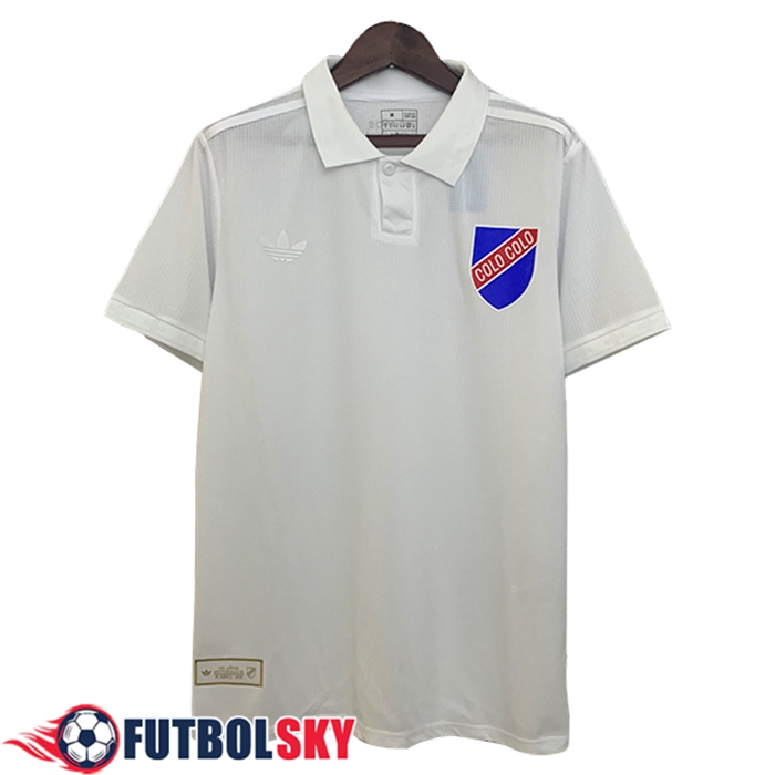 Camisetas De Futbol Colo-Colo 100th Anniversary Blanco 2025/2026