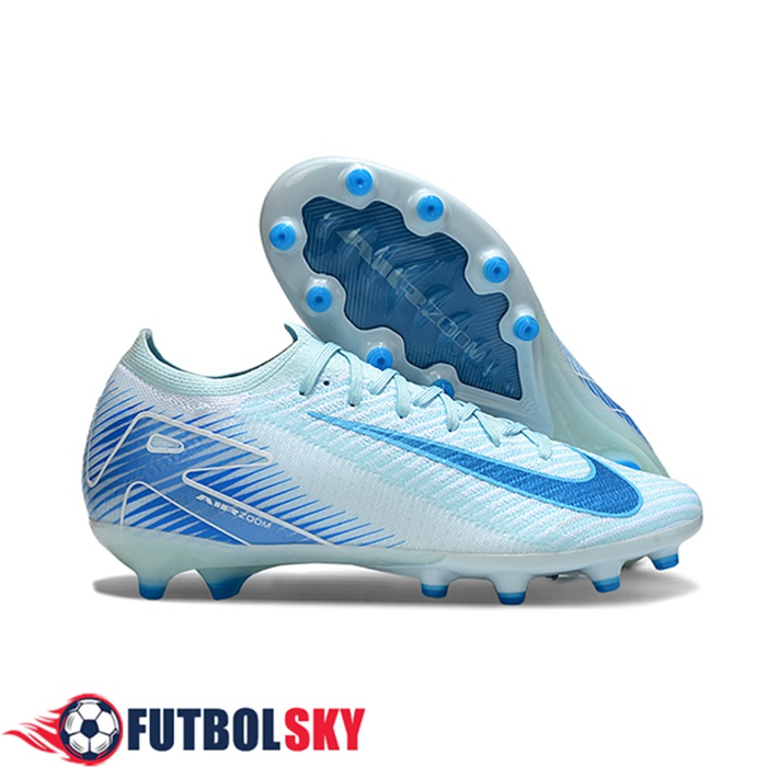 Nike Botas De Fútbol AIR Zoom Mercurial Vapor 16 Elite XXV AG Azul Claro