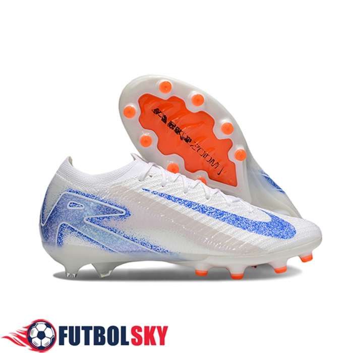 Nike Botas De Fútbol AIR Zoom Mercurial Vapor 16 Elite XXV AG Blanco/Gris/Azul