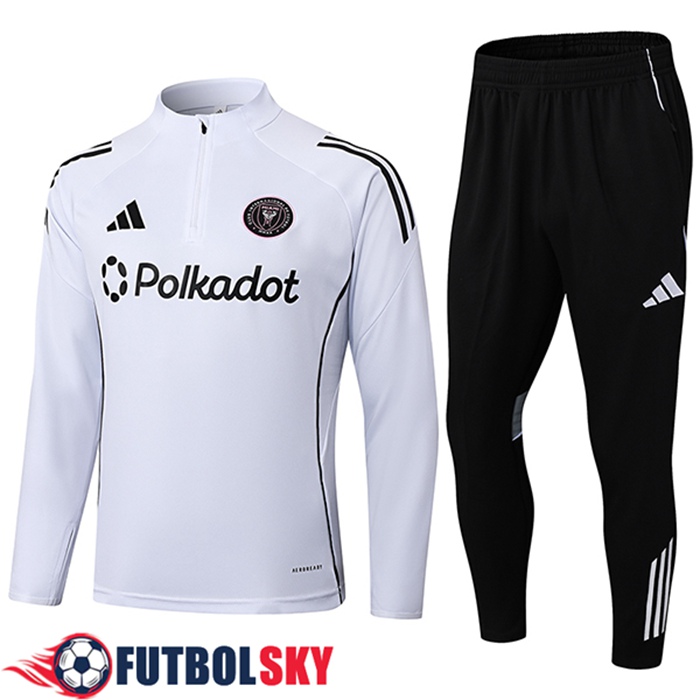 Chandal Equipos De Futbol Inter Miami CF Blanco/Negro 2025/2026