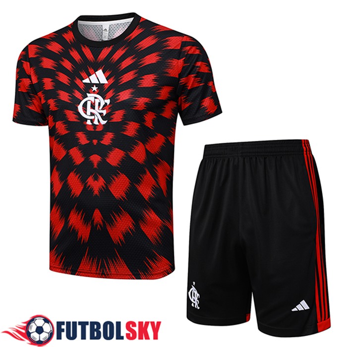 Camiseta Entrenamiento Flamengo Rojo/Negro 2025/2026