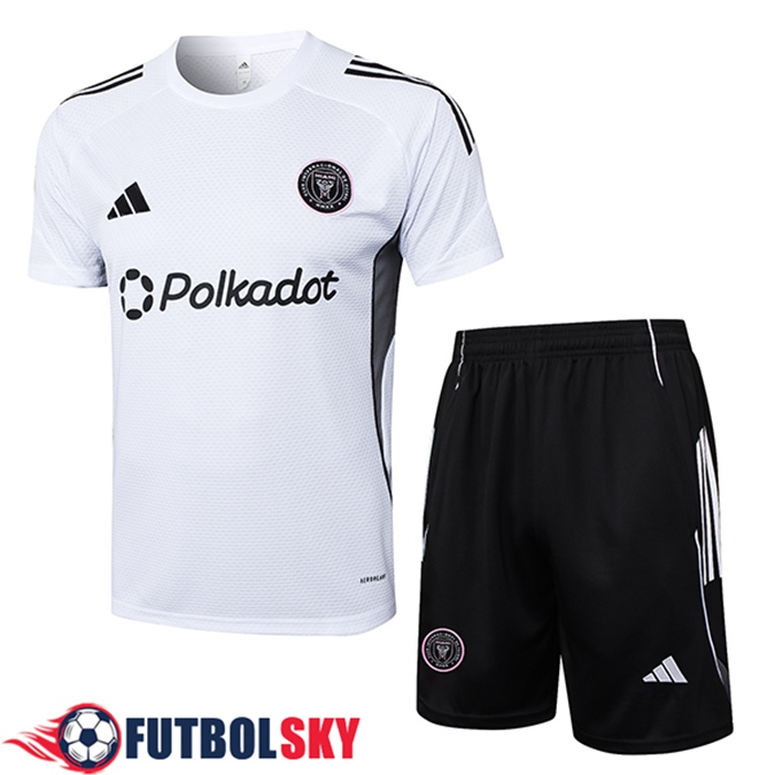 Camiseta Entrenamiento Inter Miami CF Blanco/Negro 2025/2026