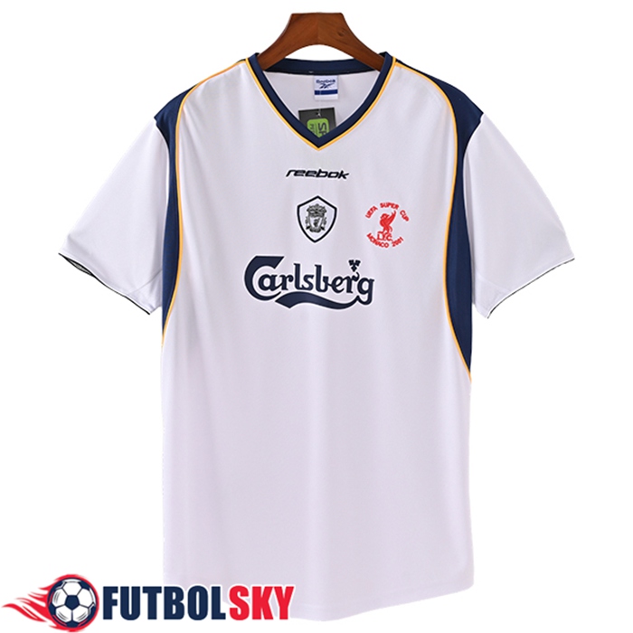 Camisetas De Futbol FC Liverpool Retro Segunda 2001/2002