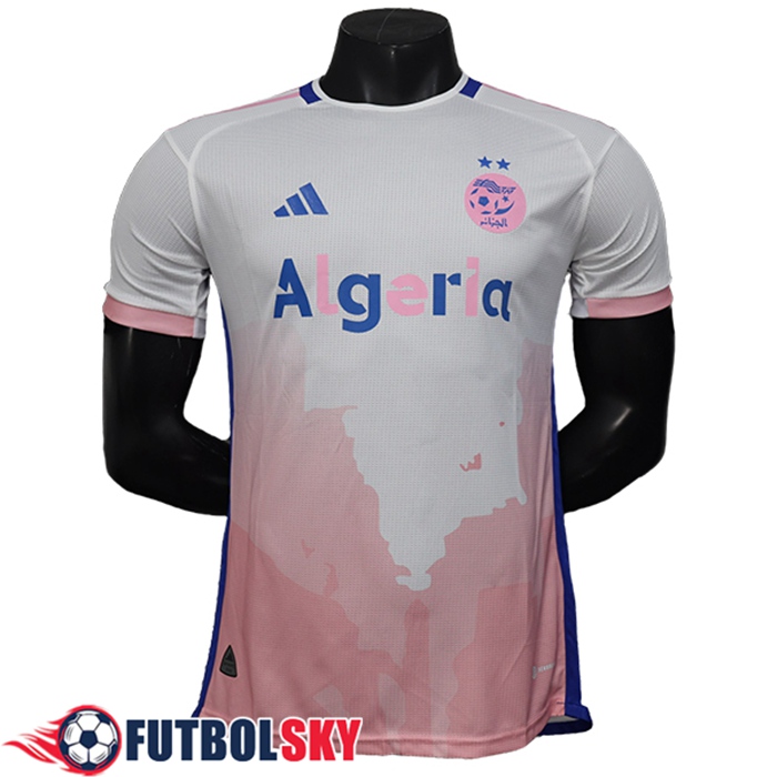 Camiseta Equipo Nacional Argelia Special Edition Blanco/Rosa 2025/2026