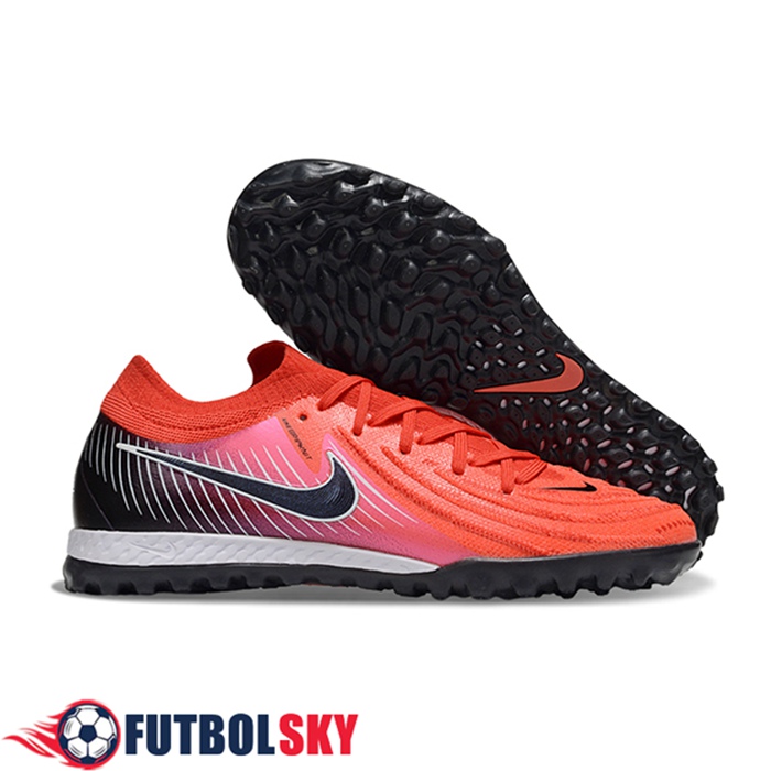 Nike Botas De Fútbol Phantom GX II EliteTF Naranja/Negro