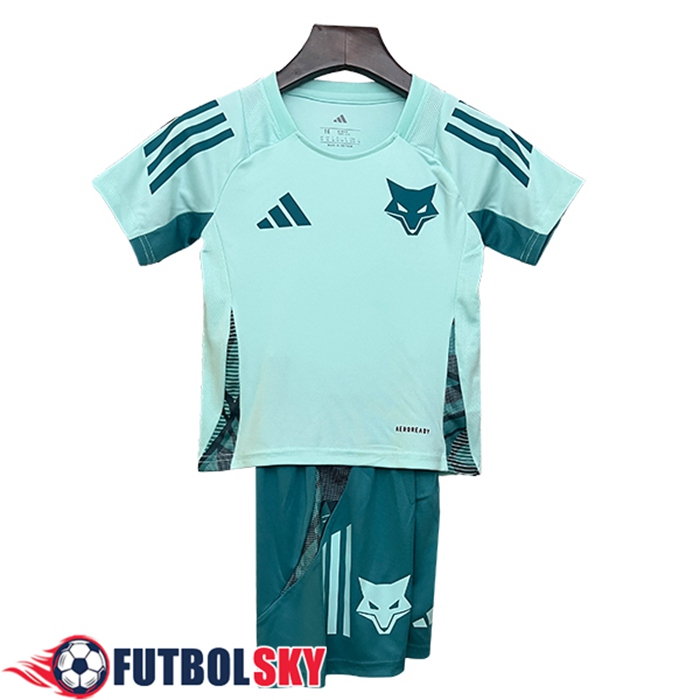 Camiseta Entrenamiento Cruzeiro Ninos Verde 2025/2026