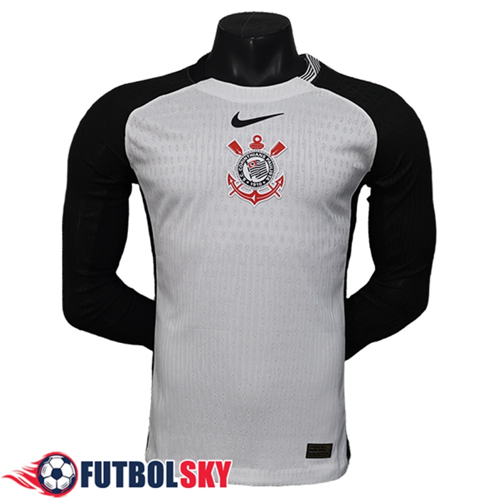 Nueva Camisetas De Futbol Corinthians Manga Largas Segunda 2025/2026