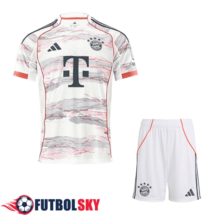 Nueva Camisetas De Futbol Boca Bayern Munich Ninos Segunda 2025/2026