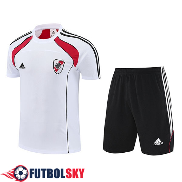 Camiseta Entrenamiento River Plate Blanco/Rojo/Negro 2025/2026