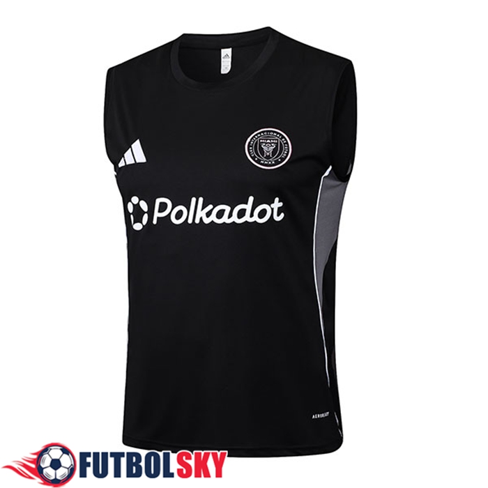 Chalecos De Futbols Inter Miami CF Negro/Gris 2025/2026