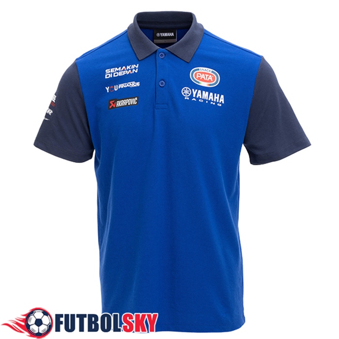 Polo F1 Yamaha Team Azul 2025