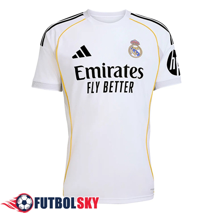 Nueva Camisetas De Futbol Real Madrid Primera 2025/2026