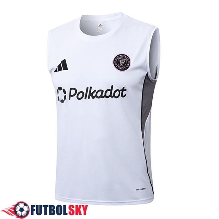 Chalecos De Futbols Inter Miami CF Blanco/Negro 2025/2026