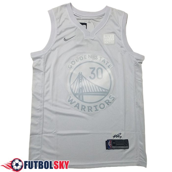 Camisetas De Futbol Golden State Warriors (CURRY #30) 2025/26 Blanco