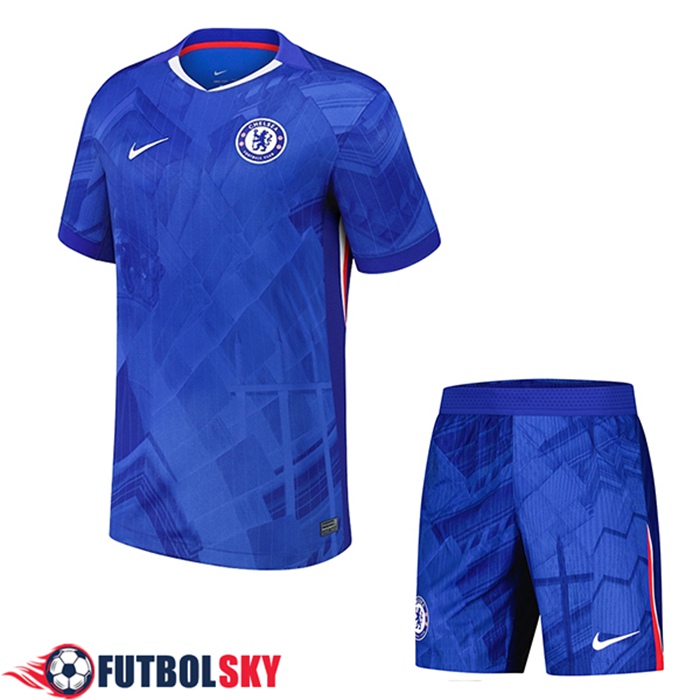 Camisetas Futbol Chelsea Primera + Cortos 2025/2026