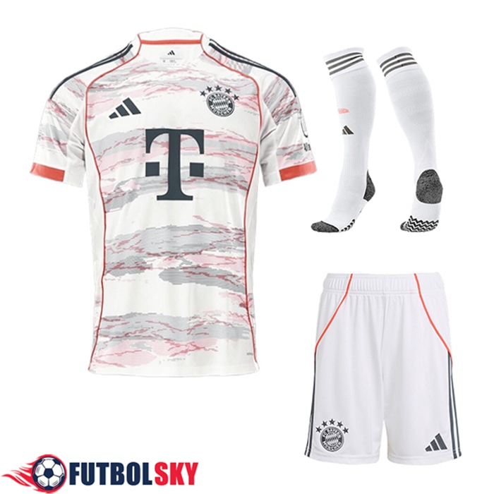 Camisetas Futbol Bayern Munich Segunda (Cortos + Calcetines) 2025/2026