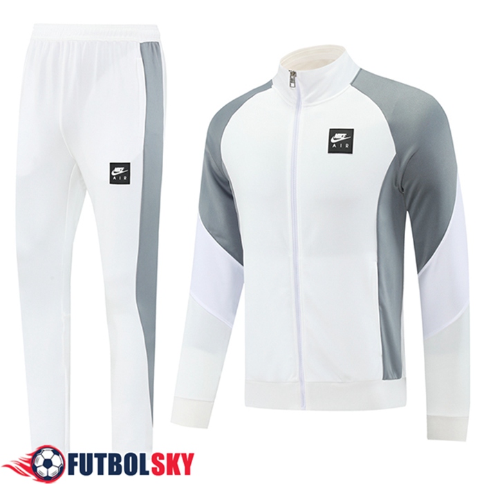 Chandal Equipos De Futbol Chaquetas Nike Blanco/Gris 2025/2026