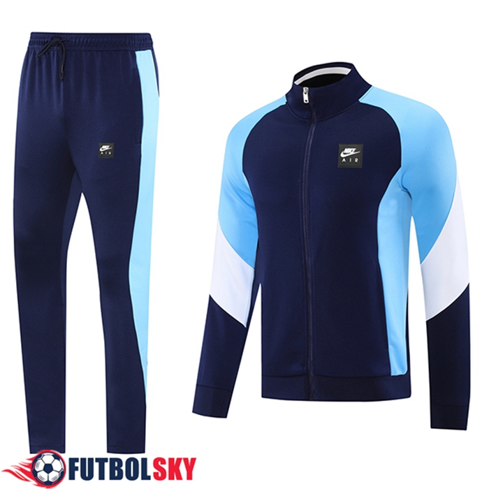 Chandal Equipos De Futbol Chaquetas Nike Azul/Blanco 2025/2026