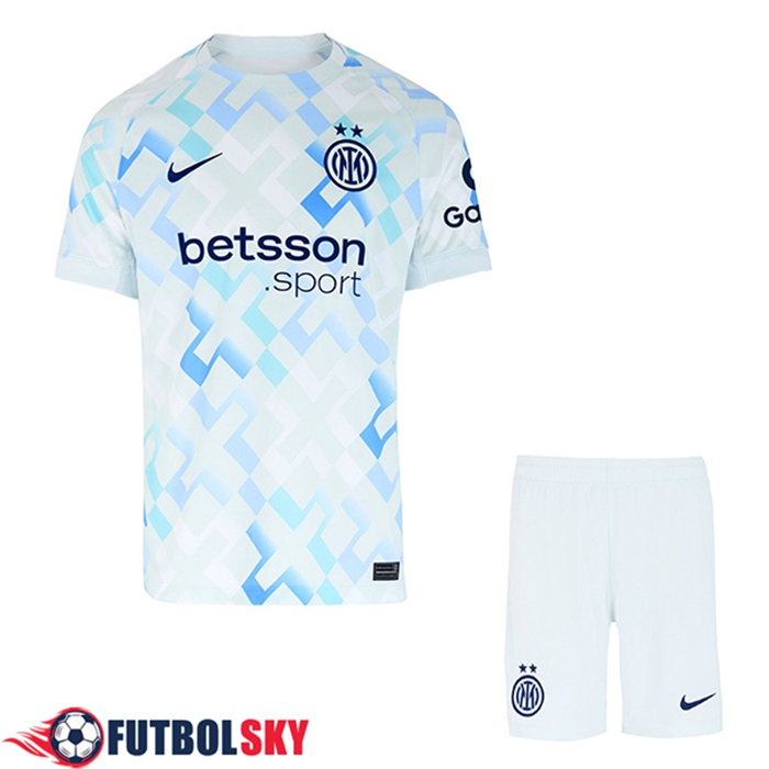 Nueva Camisetas De Futbol Inter Milan Ninos Segunda 2025/2026