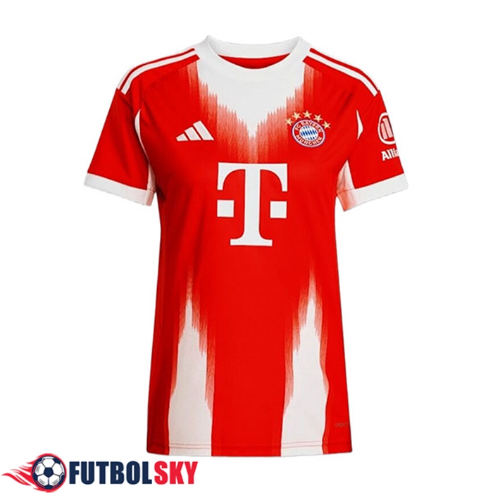 Nueva Camisetas De Futbol Bayern Munich Mujer Primera 2025/2026